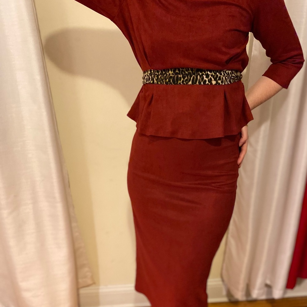 Two piece pinup dress